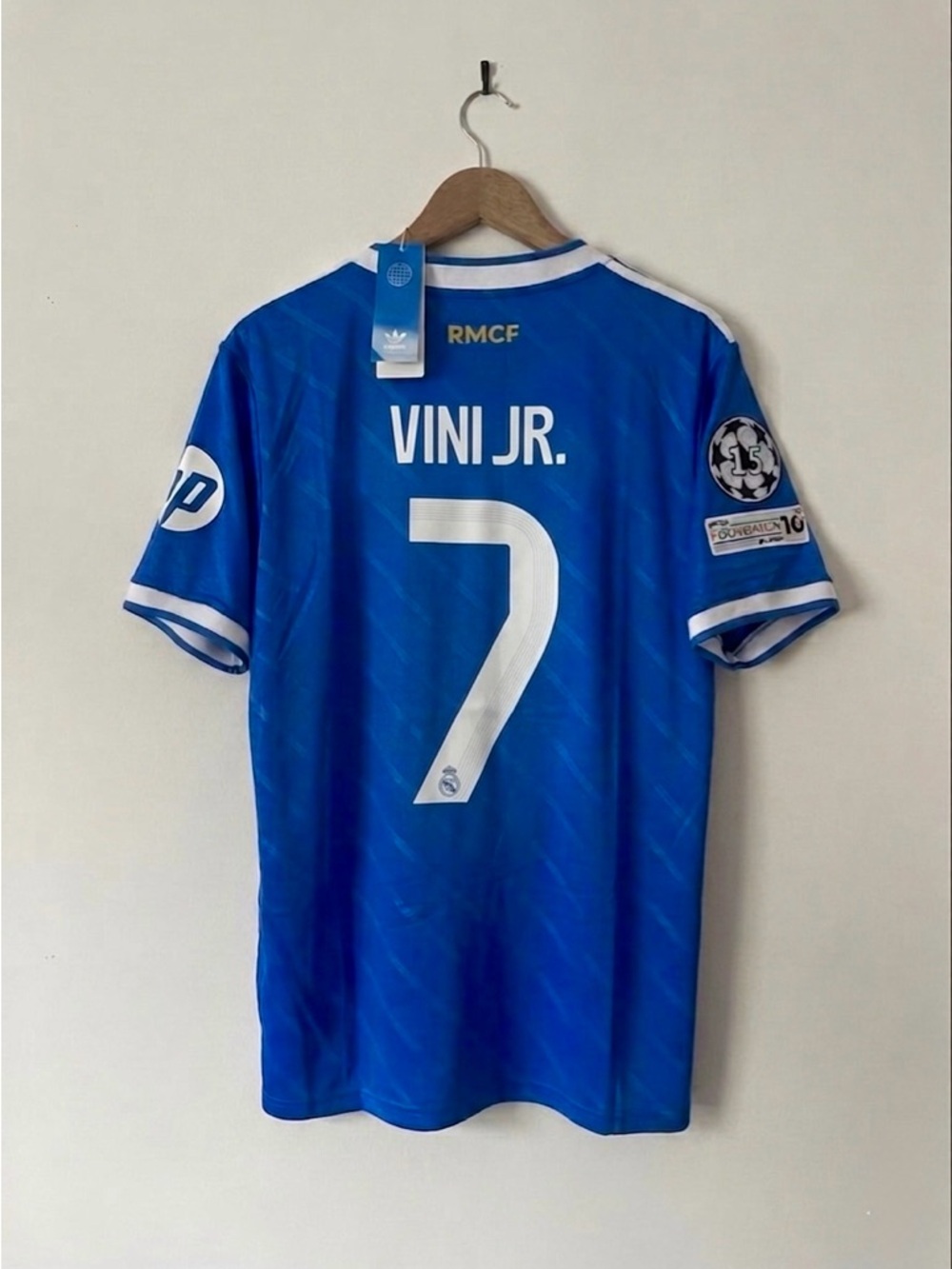 Vini Jr #7 Real Madrid 25/26 Third Jersey Fan Version Size Medium